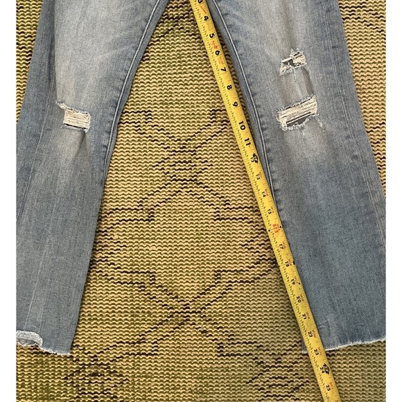Emie High Rise Teen kids Straight Jeans DL1961 Droplet Distressed Size 14 $69 - Picture 10 of 11